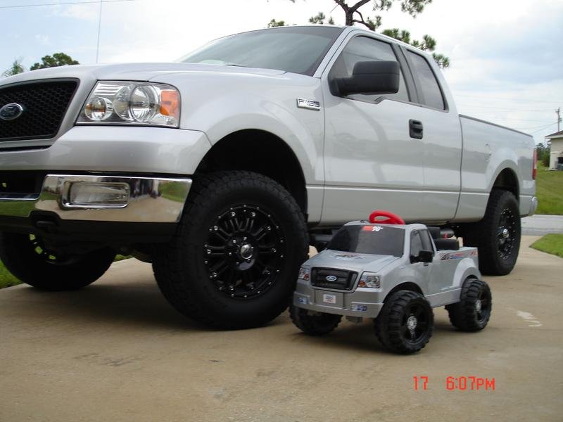 Father son truck